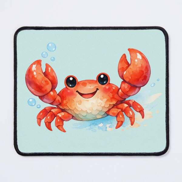 Item preview, Watercolor Crab designed and sold by DariaCraft.