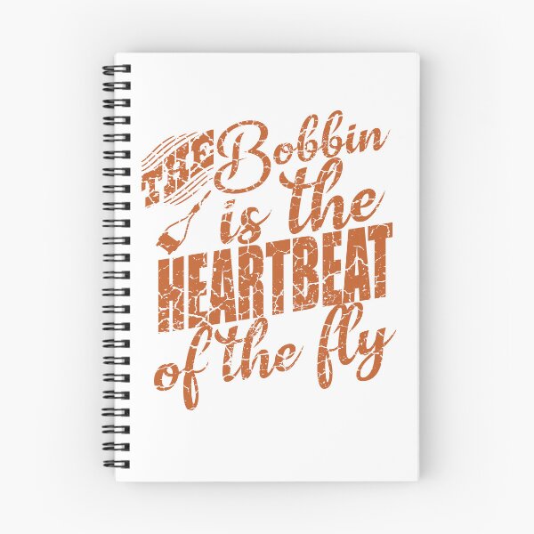 Item preview, Fly tyers text illustration "The Bobbin is the Heartbeat of the Fly". designed and sold by Art-Horizon.