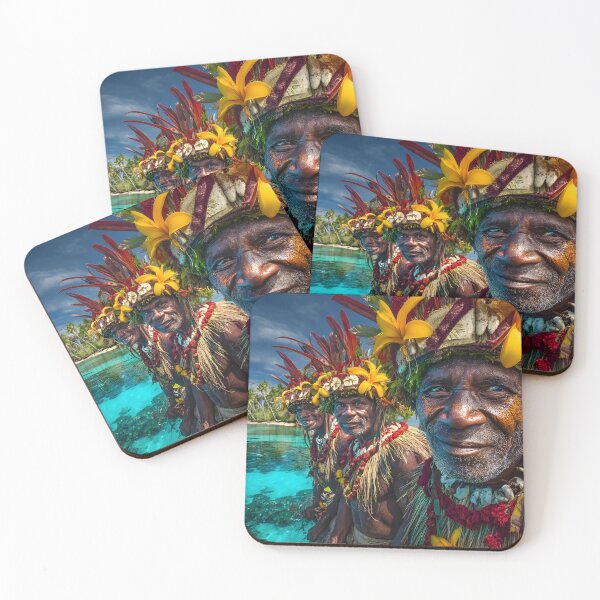 Item preview, Culturally Rich Island Dwellers in Traditional Attire designed and sold by Artessie.