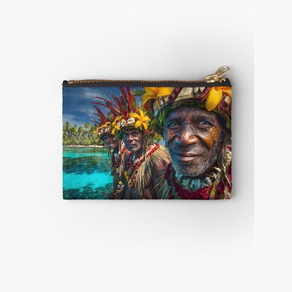 Item preview, Culturally Rich Island Dwellers in Traditional Attire designed and sold by Artessie.