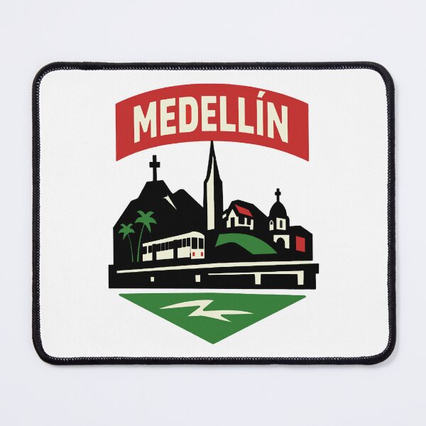 Item preview, Medellín Colombia Retro Travel Badge – Vintage City Design designed and sold by Lyfeinsights.