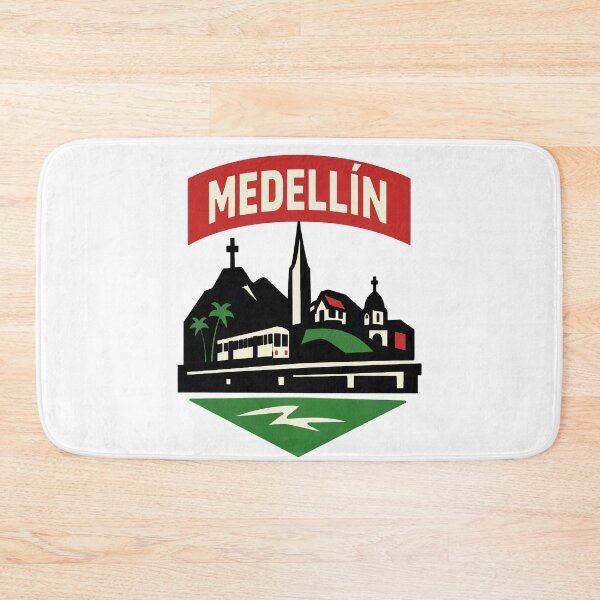 Item preview, Medellín Colombia Retro Travel Badge – Vintage City Design designed and sold by Lyfeinsights.