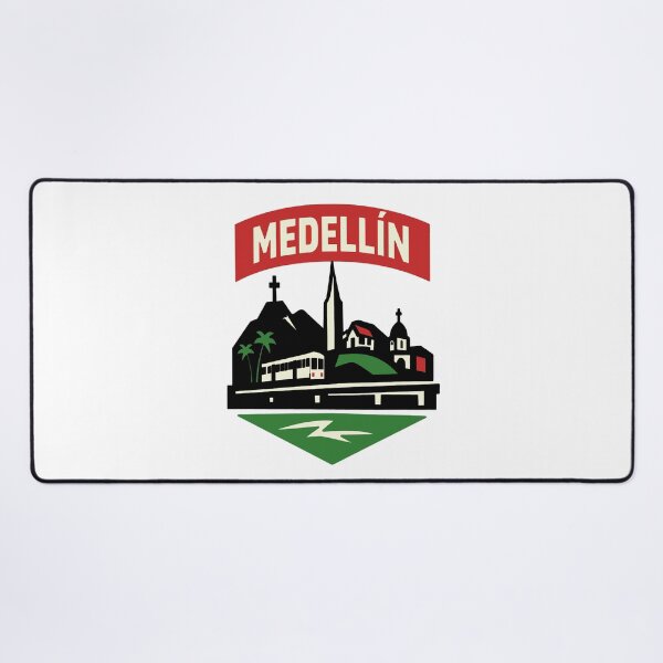 Item preview, Medellín Colombia Retro Travel Badge – Vintage City Design designed and sold by Lyfeinsights.
