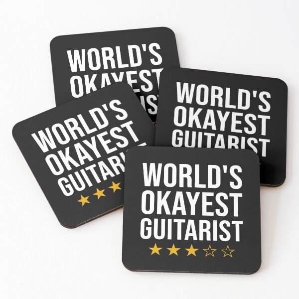 Item preview, World's Okayest Guitarist Funny Musician designed and sold by JFFStore.