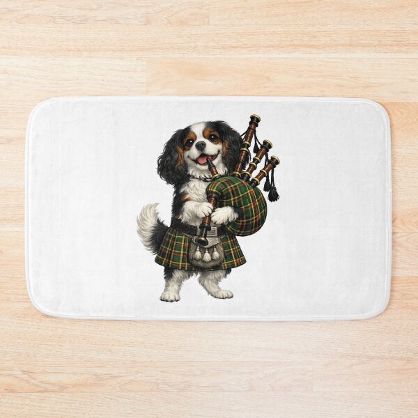 Item preview, Bagpipes playing Tri Cavalier designed and sold by SpottyRainbow.