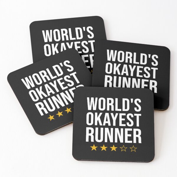 Item preview, World's Okayest Runner Funny Marathoners designed and sold by JFFStore.