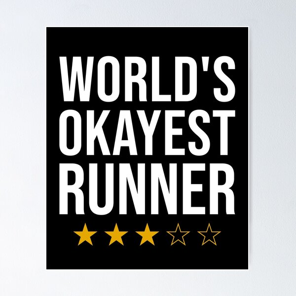 Item preview, World's Okayest Runner Funny Marathoners designed and sold by JFFStore.