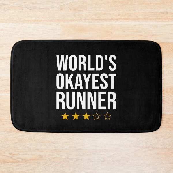 Item preview, World's Okayest Runner Funny Marathoners designed and sold by JFFStore.