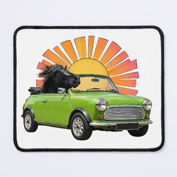 Item preview, Horse Behind The Wheel – Hit The Road designed and sold by Les Pics'n'Pop de Lara.