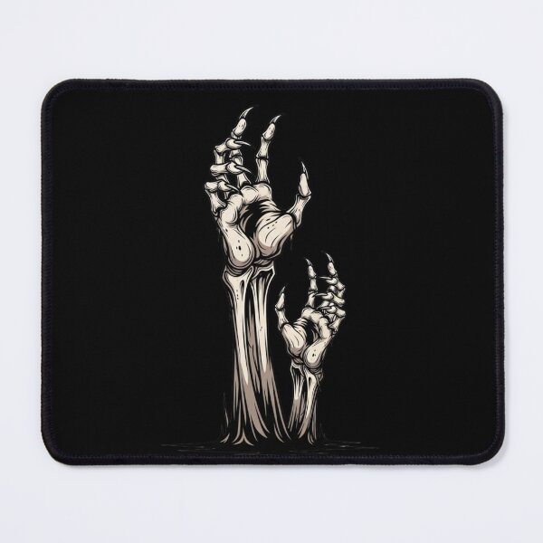 Item preview, Zombie Hands Rising From Grave Skeleton Claws Halloween Design designed and sold by Dzblack.