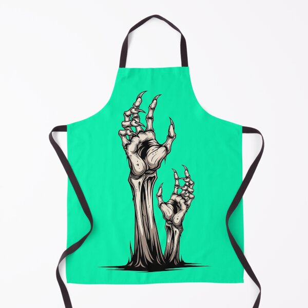 Item preview, Zombie Hands Rising From Grave Skeleton Claws Halloween Design designed and sold by Dzblack.