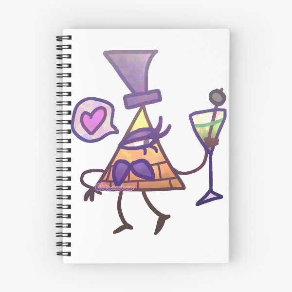 Item preview, Bill Cipher Drinking Something Fizzy designed and sold by randomuserallow.