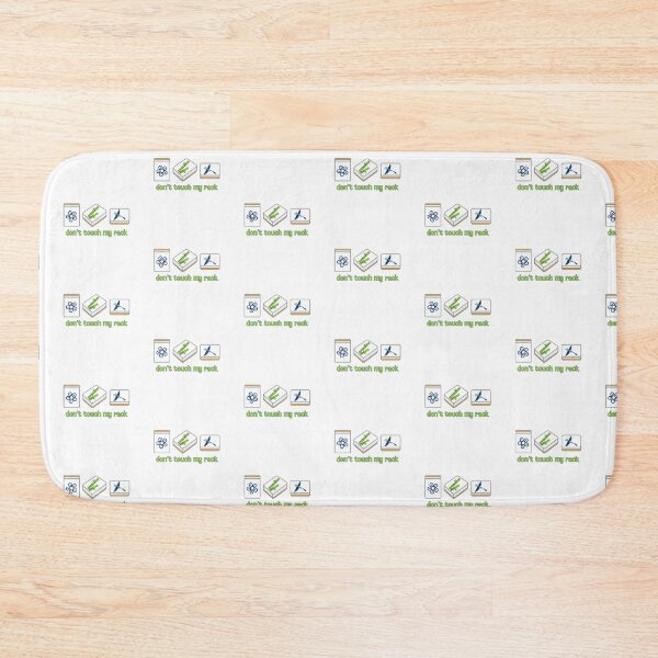 Item preview, Don't Touch My Rack - tiles designed and sold by vickeyweiss.