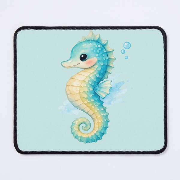 Item preview, Watercolor Seahorse designed and sold by DariaCraft.