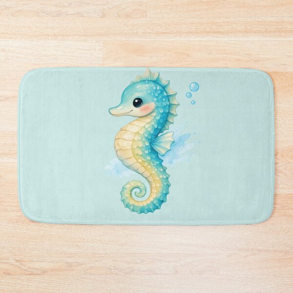Item preview, Watercolor Seahorse designed and sold by DariaCraft.