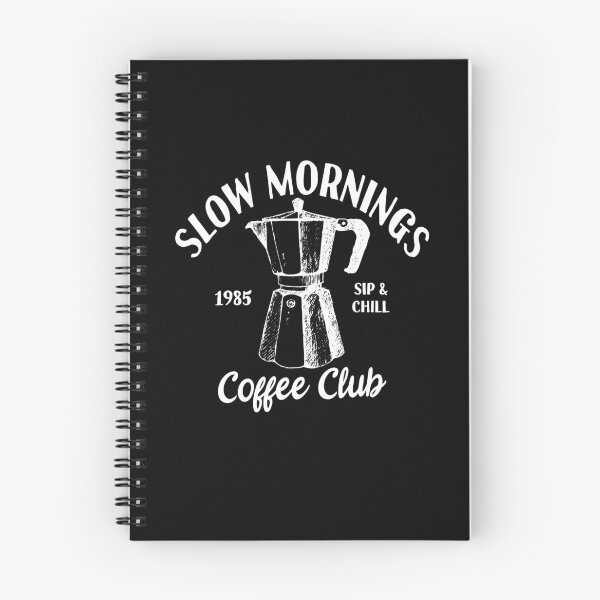 Item preview, Slow Mornings Coffee Club | Coffee Lover Barista designed and sold by JFFStore.