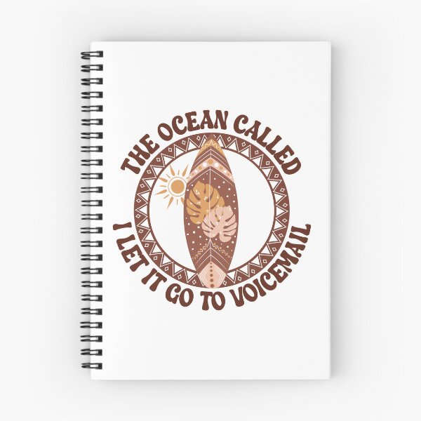 Item preview, The Ocean Called I Let It Go To Voicemail - Funny Introvert Boho Surf designed and sold by the-Z3nith.