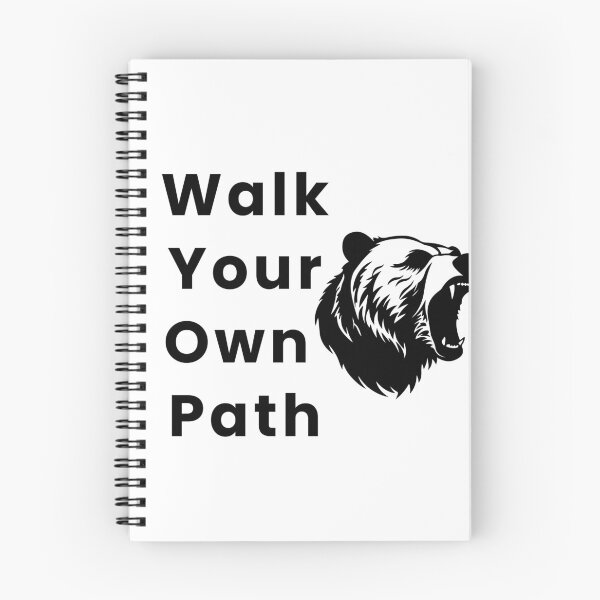 Item preview, Walk Your Own Path | Inspirational Freedom Quote Design designed and sold by amarprints.