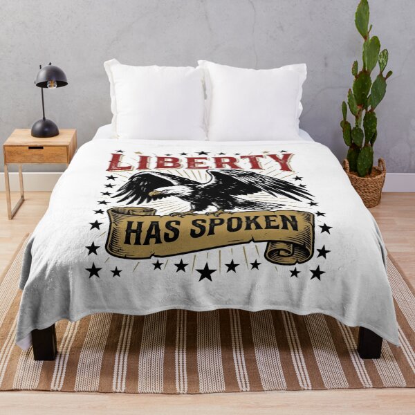 Item preview, Liberty Has Spoken Vintage Americana Patriotic Freedom Design designed and sold by get55shirt.
