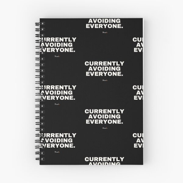Item preview, Currently Avoiding Everyone Funny Introvert T-Shirt designed and sold by ThreadFlowstud.