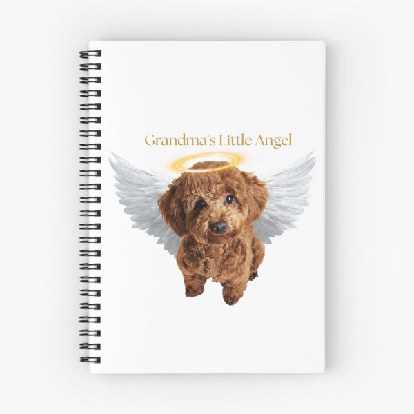 Item preview, Grandmas Little Angel Cute Poodle Gift Grandma Dog designed and sold by chaos-and-curls.