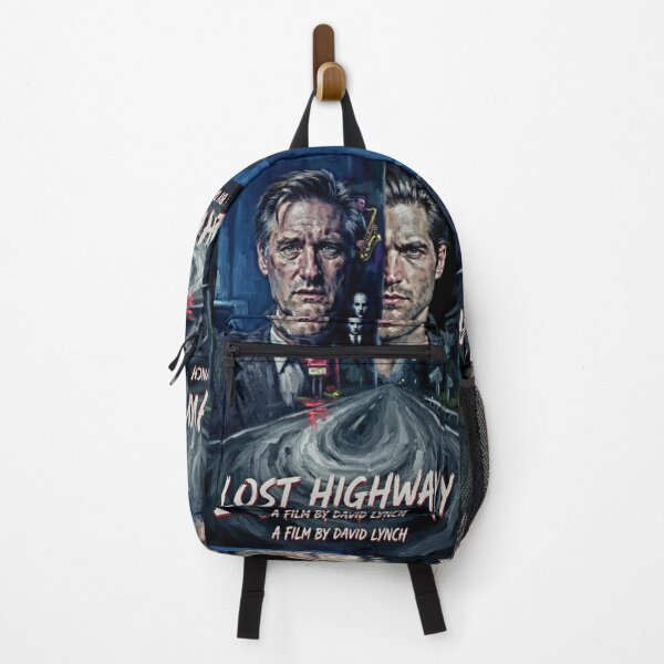 Item preview, Lost Highway Retro Psychological Mystery Neo-Noir Tribute Art Movie Poster designed and sold by Art's Diner.