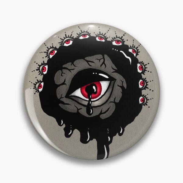 Item preview, Crying Red Eye - Dark Surreal Horror - Gothic Occult Cosmic Eye - Creepy Alternative Art designed and sold by Boriana Giormova.