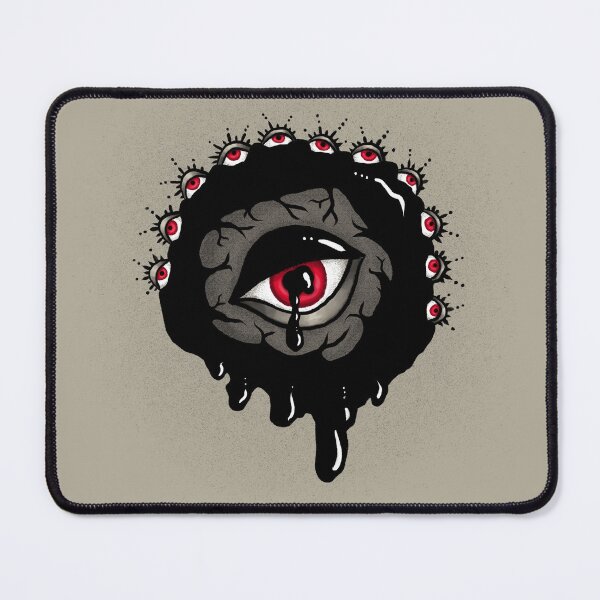 Item preview, Crying Red Eye - Dark Surreal Horror - Gothic Occult Cosmic Eye - Creepy Alternative Art designed and sold by Boriana Giormova.