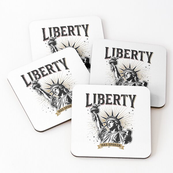 Item preview, Liberty Has Spoken Classic Patriotic Typography American Pride Design designed and sold by get55shirt.