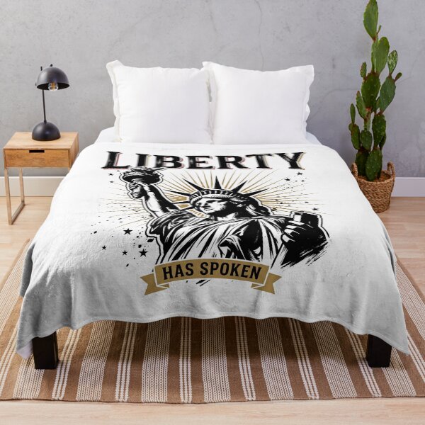 Item preview, Liberty Has Spoken Classic Patriotic Typography American Pride Design designed and sold by get55shirt.