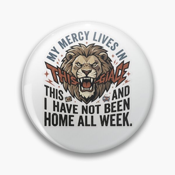 Item preview, Zero Mercy - Angry Lion Sarcastic Vintage Poster designed and sold by 0Zetgest.