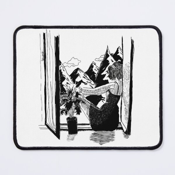 Item preview, Calm view from a window designed and sold by zaupis.