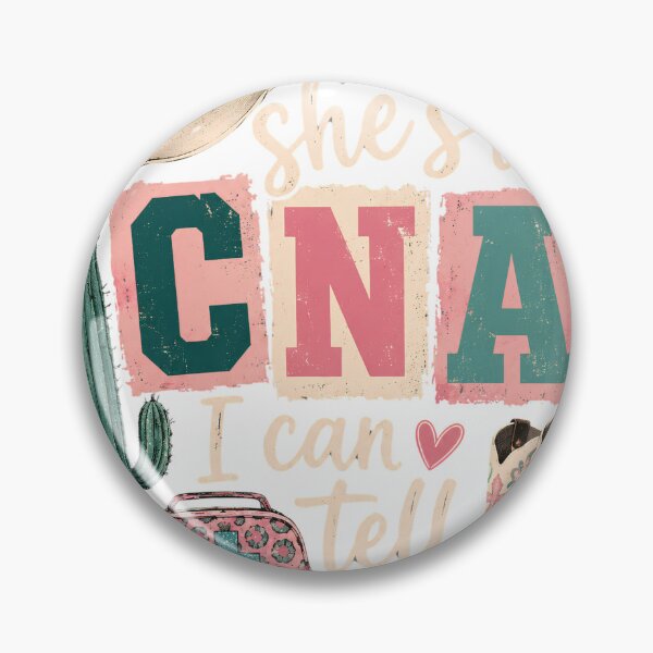 Item preview, Shes A CNA I Can Tell Western Texas Nursing Graphic designed and sold by VGAfanatic.