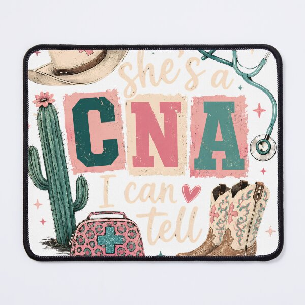 Item preview, Shes A CNA I Can Tell Western Texas Nursing Graphic designed and sold by VGAfanatic.