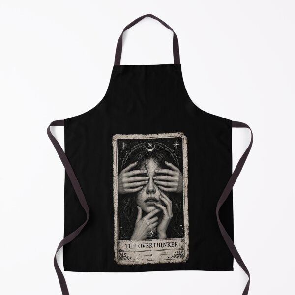 Item preview, Overthinker Anxiety Tarot Card Mystic Art designed and sold by elderberry.