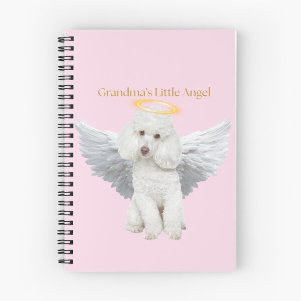 Item preview, Grandmas Little Angel Cute Poodle Gift Grandma Dog designed and sold by chaos-and-curls.
