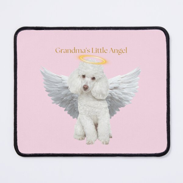 Item preview, Grandmas Little Angel Cute Poodle Gift Grandma Dog designed and sold by chaos-and-curls.