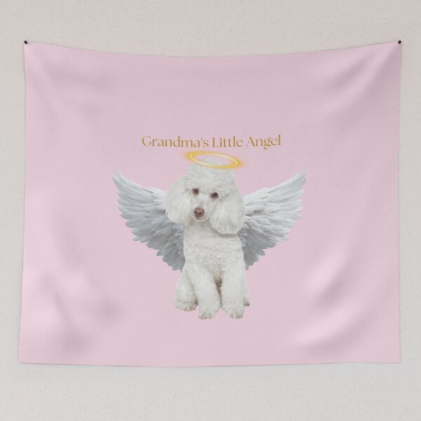 Item preview, Grandmas Little Angel Cute Poodle Gift Grandma Dog designed and sold by chaos-and-curls.