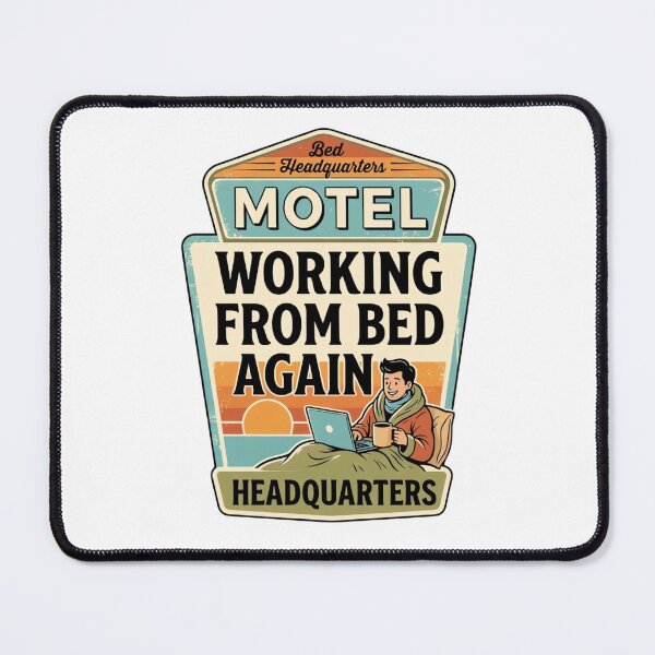Item preview, Working From Bed Again designed and sold by urbinet.