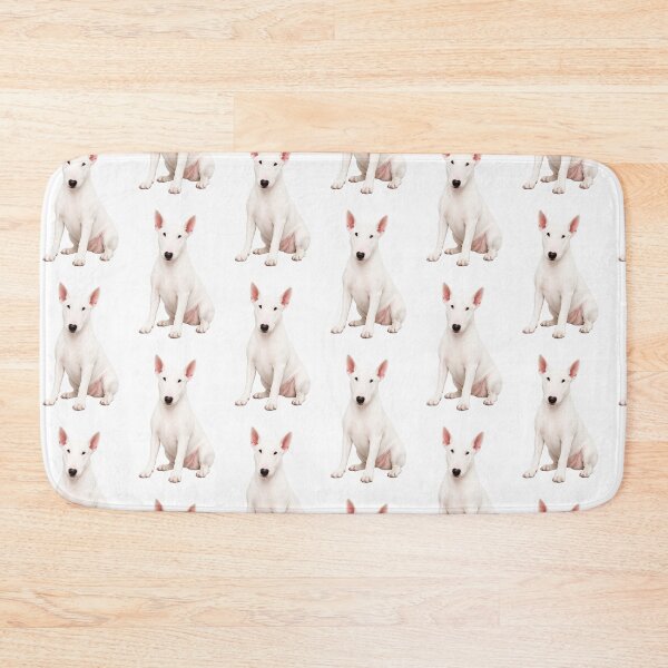 Item preview, Bull terrier dog white designed and sold by BackgroundND.