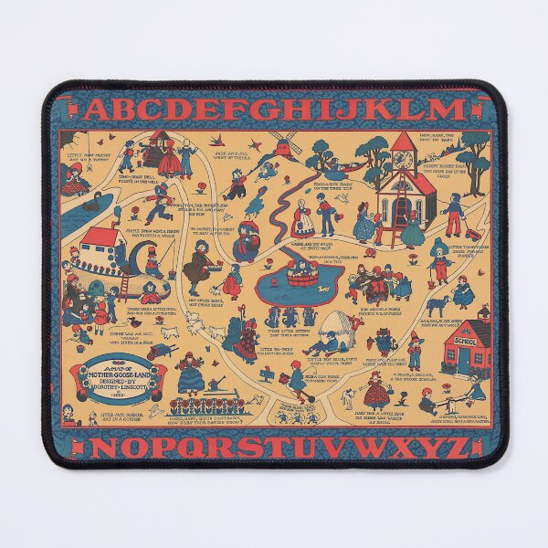 Item preview, Mother Goose Land Map | Map of Nursery Rhymes designed and sold by codeslinger.
