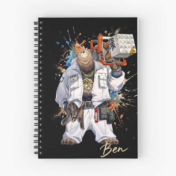 Item preview, Ben Bigger I watercolour | Zenless Zone Zero designed and sold by TaidoArts.