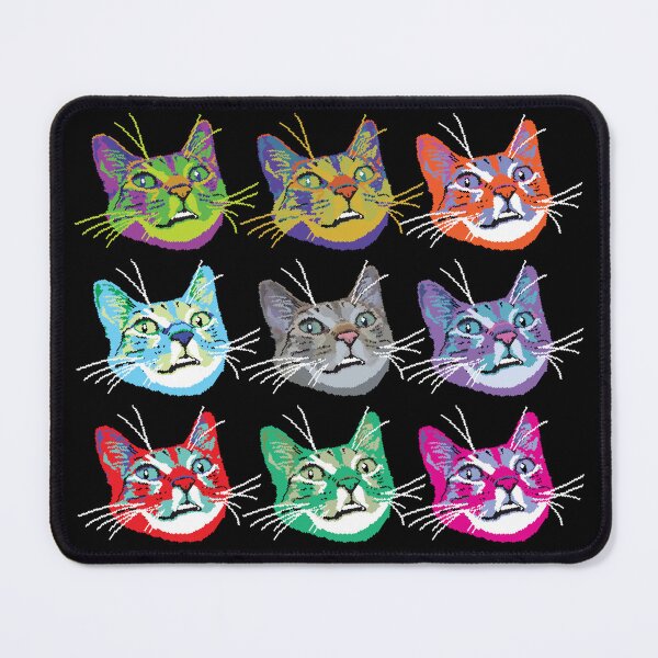 Item preview, Pixel Tabby Cat Pop Art designed and sold by melted designs.