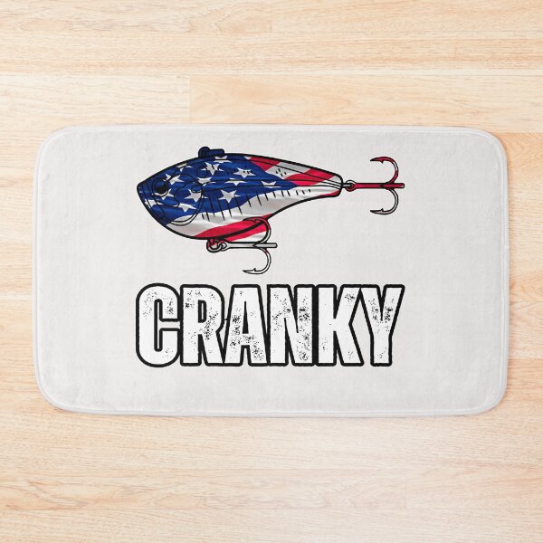 Item preview,  USA Flag Funny Crankbait Fishing Lure Dad Birthday designed and sold by erozzz.