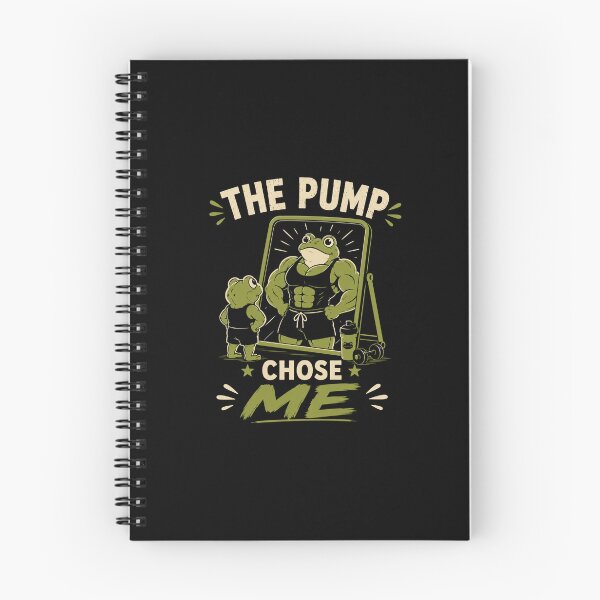 Item preview, The Pump Chose Me Funny Gym Frog Bodybuilding Workout Design designed and sold by AMICO77.