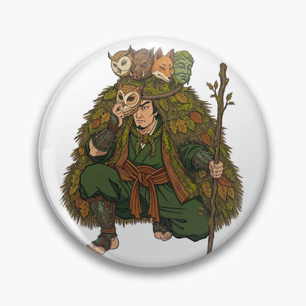 Item preview, Forest Guardian Swamp Druid Fantasy RPG designed and sold by TeeARTHY.