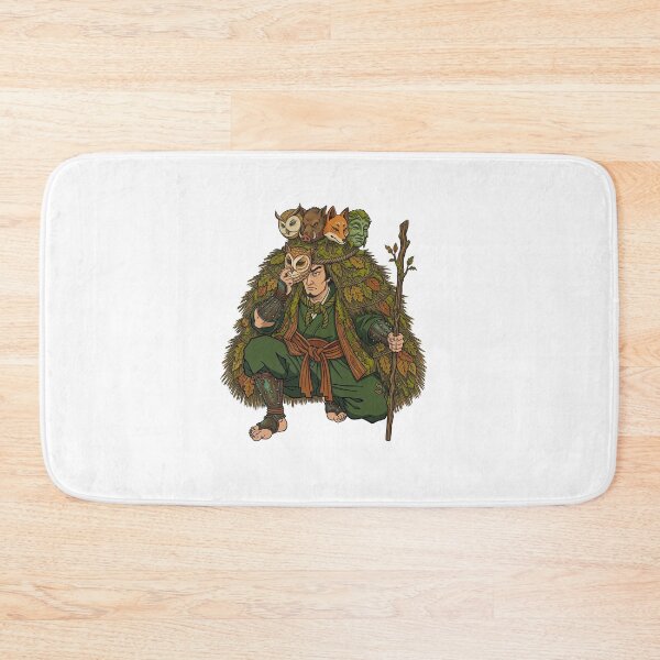 Item preview, Forest Guardian Swamp Druid Fantasy RPG designed and sold by TeeARTHY.