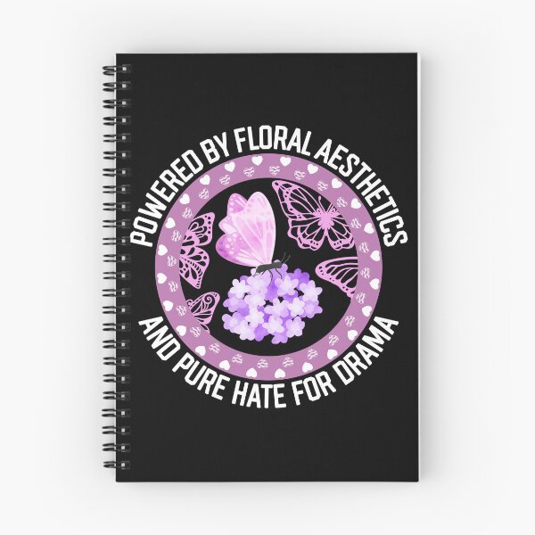 Item preview, Powered By Floral Aesthetics And Pure Hate For Drama - Funny Sassy Butterfly designed and sold by the-Z3nith.