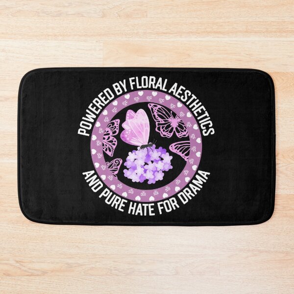 Item preview, Powered By Floral Aesthetics And Pure Hate For Drama - Funny Sassy Butterfly designed and sold by the-Z3nith.