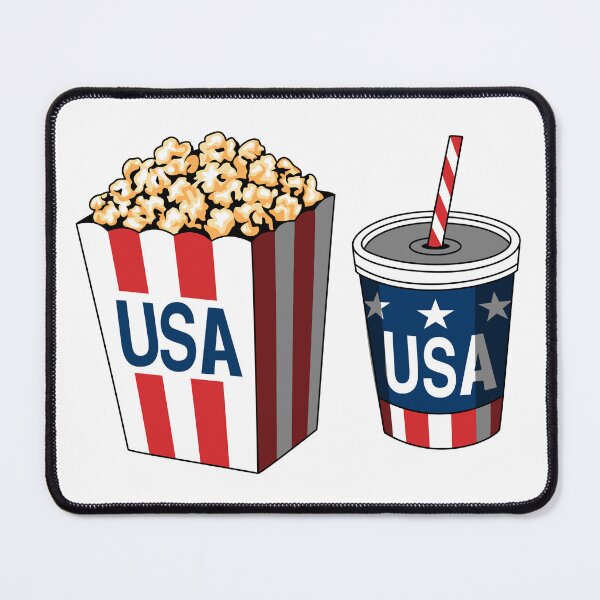 Item preview, USA Sports Snack Popcorn and Soda designed and sold by Anne97s.